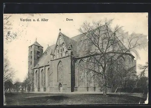 AK Verden a. d. Aller, Blick zum Dom