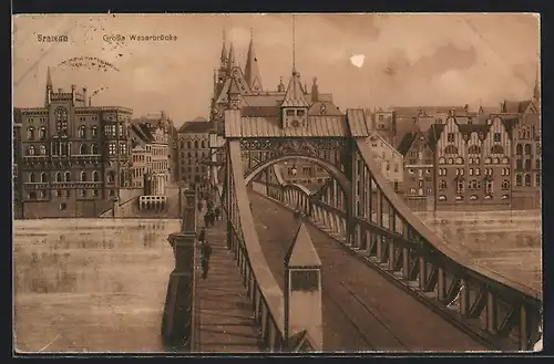 AK Bremen, Grosse Weserbrücke