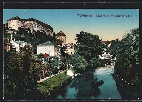 AK Tübingen, Blick von der Altenbrücke