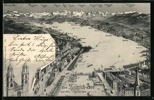 AK Zürich, Zürich-See und Umland