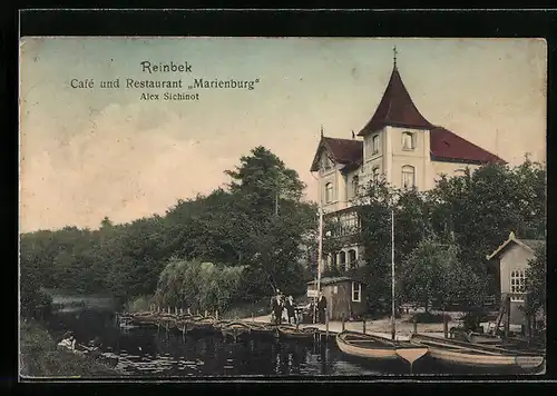 AK Reinbek, Cafe und Restaurant Marienburg von Alex Sichinot