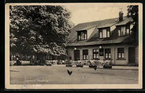 AK Glinde-Neu-Schönningstedt, Gasthaus und Pension Haidkrug von M. Wagemann