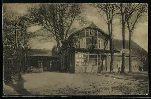 AK Silk, Blick auf W. Niemann`s Gasthof