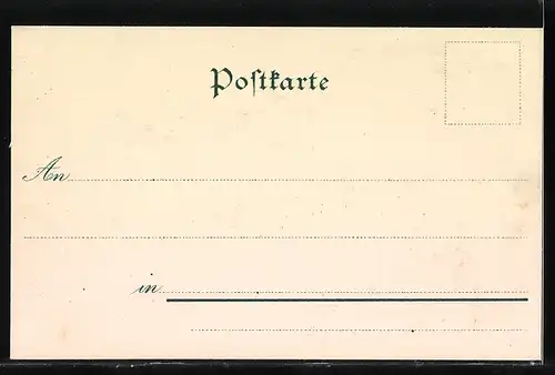 Lithographie Glauchau, Schloss Hinterglauchau, Bauinspektion, Gottesacker-Kirche, Bahnhofstrasse