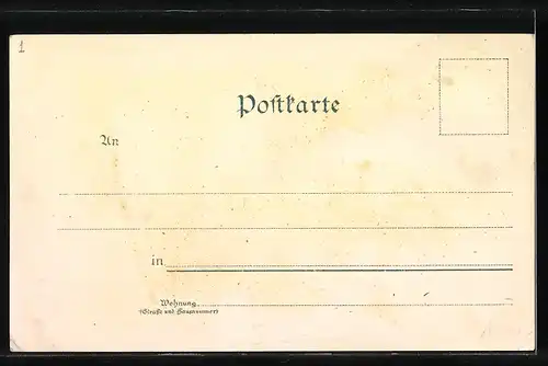 Lithographie Volmarstein, Hotel Wehberg, Ruine, Ortspanorama