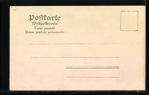 Lithographie Friedberg i. H., Ackerbauschule, Burgturm, Kirche, Totalansicht