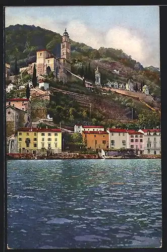 AK Morcote, Partie am Lago di Lugano