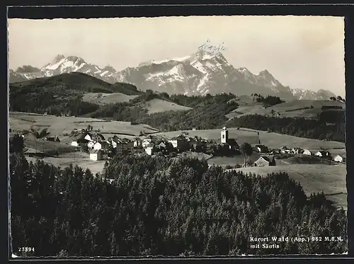 AK Wald, Teilansicht mit Säntis
