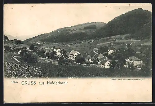 AK Holderbank, Ortsansicht im Frühling