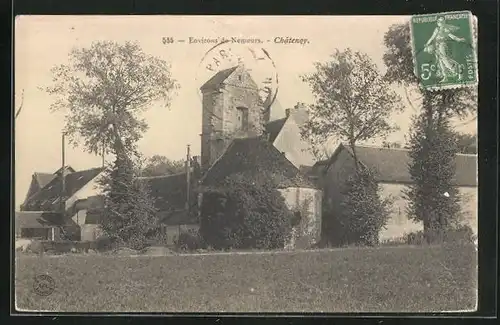 AK Chatenoy, Environs de Nemours, l'Eglise