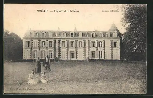 AK Bréau, Facade du Chateau