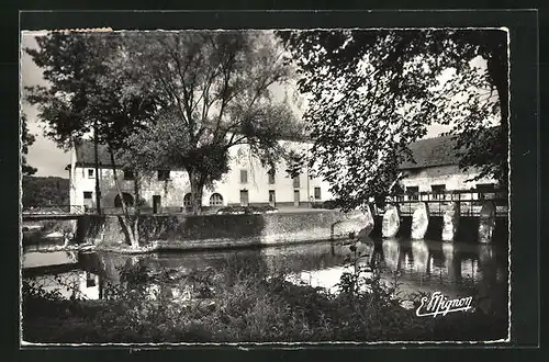 AK Orly-sur-Morin, Le Déversoir de Coton
