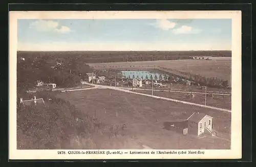 AK Ozoir-la-Ferrière, Lotissement de l`Archeveché (coté Nord-Est)