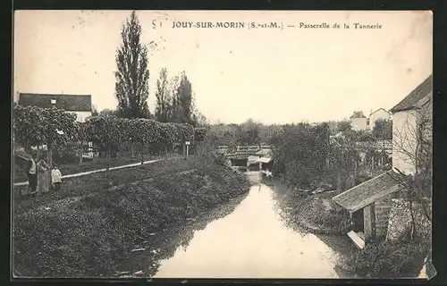 AK Jouy-su-Morin, Passerelle de la Tannerie