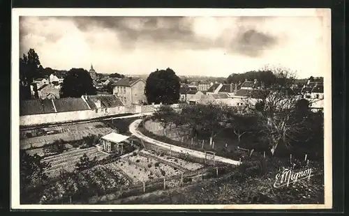 AK Jouy-sur-Morin, Vue générale