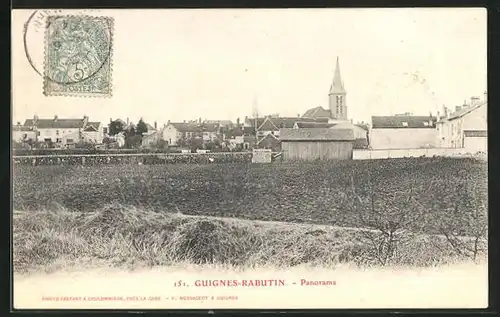 AK Guignes-Rabutin, Ortspanorama