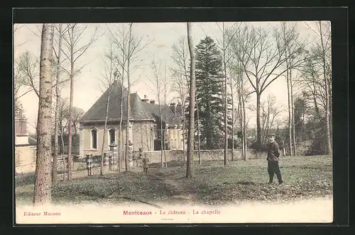 AK Montceaux, Le Château et La Chapelle