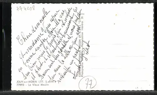 AK Jouy-sur-Morin, Le Vieux Moulin