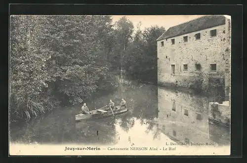 AK Jouy-sur-Morin, Cartonnerié Nerson Ainé-Le Bief