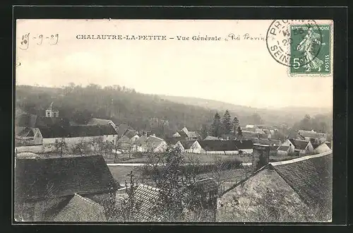 AK Chalautre-la-Petite, Vue Gènèrale