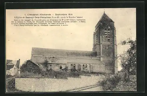 AK Sancy-les-Provins, L`Èglise