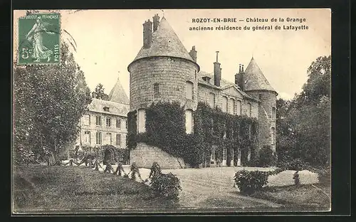 AK Rozoy-en-Brie, Chateau de la Grange