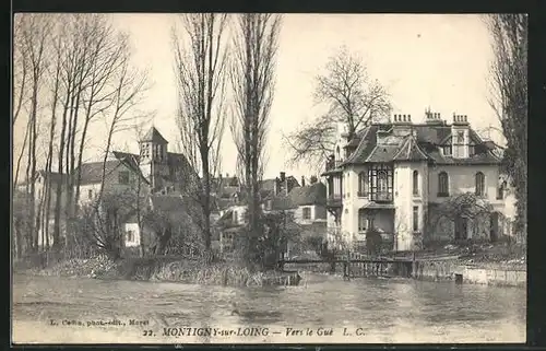 AK Montigny-sur-Loing, Vers le Guè