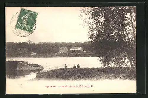 AK Seine-Port, Les Bords de la Seine