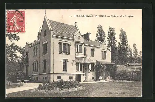 AK Isles-les-Meldeuses, Chateau des Bruyères
