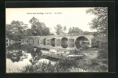 AK Grez-sur-Loing, Le Pont