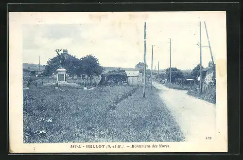 AK Bellot, Monument des Morts