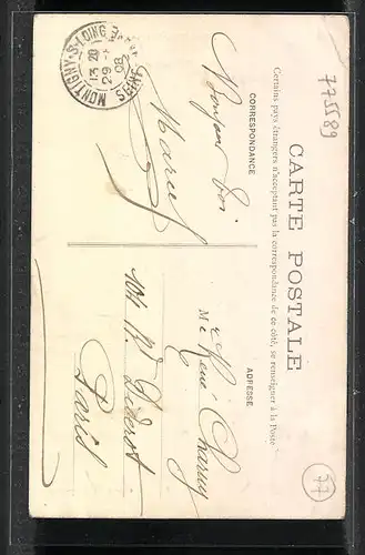 AK Montigy-sur-Loing, Le Loing et le Gué