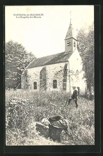 AK Nanteuil-le-Houdouin, La Chapelle des Marais
