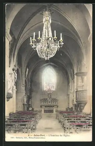 AK Seine-Port, L`Intéreur de l`Église