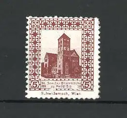 Reklamemarke Prag, St Josefs-Pfarrkirche