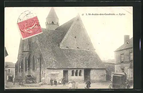 AK St-Aubin-des-Coudrais, Eglise