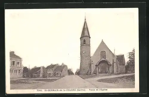 AK St-Germain-de-la-Coudre, Place de l`Eglise