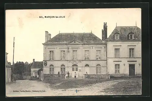 AK Marcon-la-Jolie, Chateau du Loir