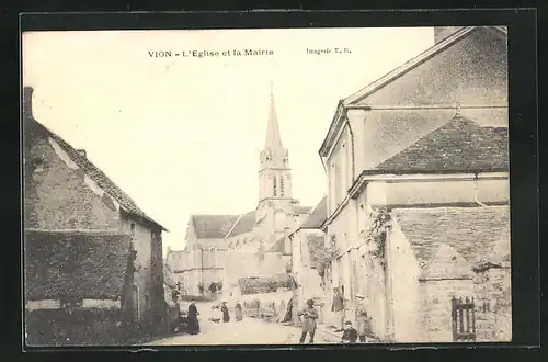 AK Vion, L'Eglise et la Mairie
