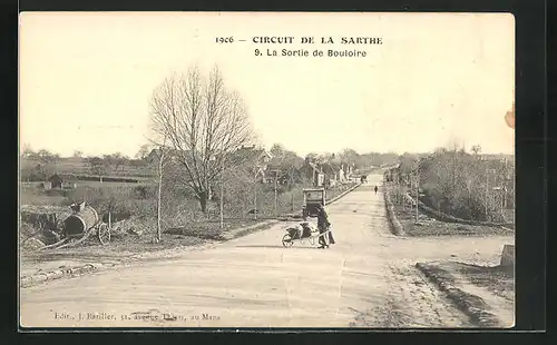 AK Bouloire, Circuit de la Sarthe, La Sortie de Bouloire