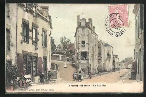 AK Fresnay-sur-Sarthe, Le Soufflet