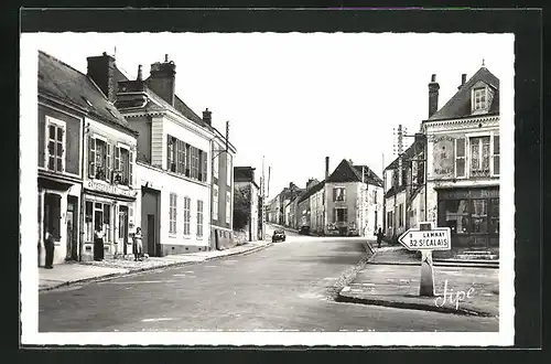 AK La Ferté-Bernard, Place Gambetta