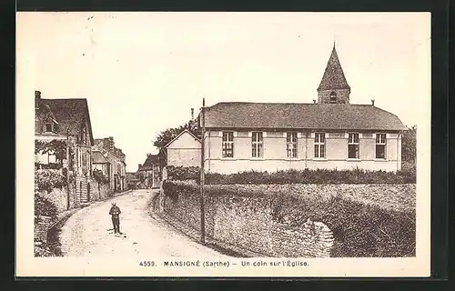 AK Mansigne, Un coin sur l`Eglise