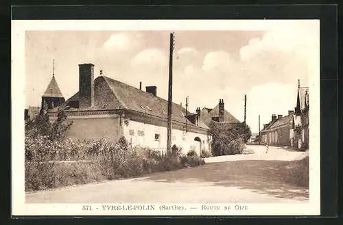 AK Yvre-le-Polin, Route de Oize