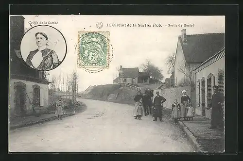 AK Sarthe, Cicuit de la Sarthe 1906, Sortie de Berfay