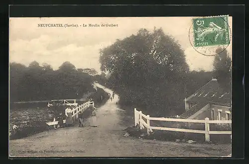 AK Neufchatel, Le Moulin de Guibert