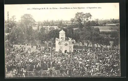 AK Chêne, Grand`Messe au Saint Sépulcre, 8.9.1904