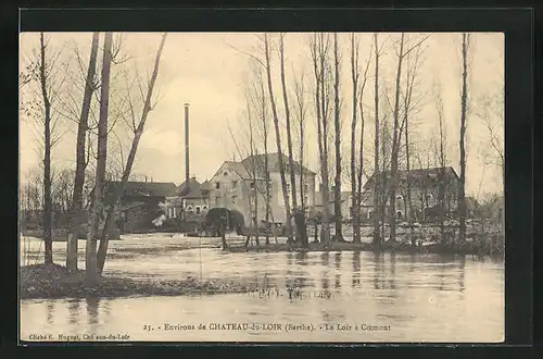 AK Chateau-du-Loir, Le Loir á Coemont