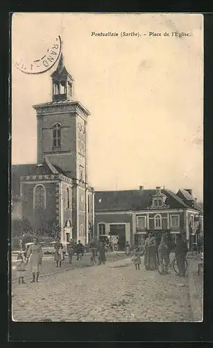 AK Ponvallain, Place de l`Eglise
