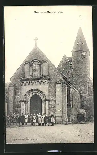 AK Greez-sur-Roc, Eglise